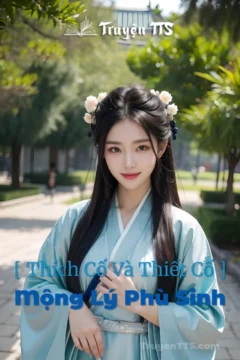 Bìa truyện Mộng Lý Phù Sinh với hình ảnh người mẹ chơi đàn và đứa trẻ chờ đợi.