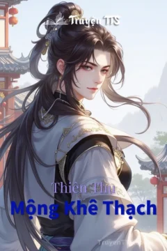 Bìa truyện Thiên Thu - Mộng Khê Thạch với hình ảnh Yến Vô Sư và Thẩm Kiều.