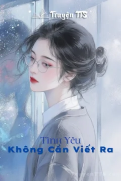 Bìa truyện Tình Yêu Không Cần Viết Ra, hình ảnh cô gái trẻ Anh Tử đầy nghị lực