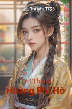 Bìa truyện Trở Thành Hoàng Phi Hờ với hình ảnh nữ chính trong trang phục cổ đại.