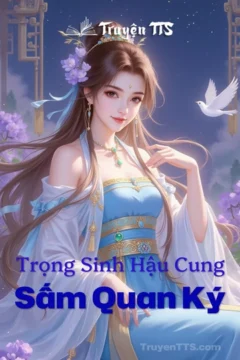 Bìa truyện Trọng Sinh Hậu Cung Sấm Quan Ký với hình ảnh cung đấu cổ đại.