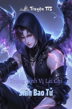 Bìa truyện Sinh Bao Tử với nhân vật chính là một á thú nhân trong bối cảnh tương lai.