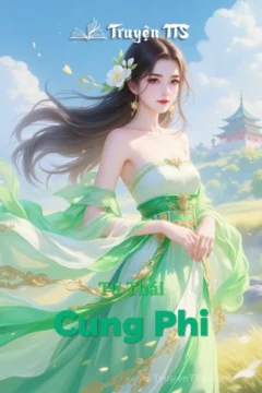 Bìa truyện Cung Phi với hình ảnh cung điện cổ kính và nhân vật nữ chính.