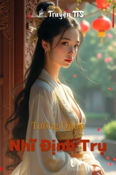 Bìa truyện Tướng Quân, Nhĩ Định Trụ với hình ảnh hai nhân vật nam chính trong trang phục cổ trang.
