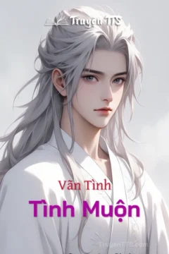 Bìa truyện Tình Muộn với hình ảnh lãng mạn, thể hiện sự day dứt trong tình yêu.