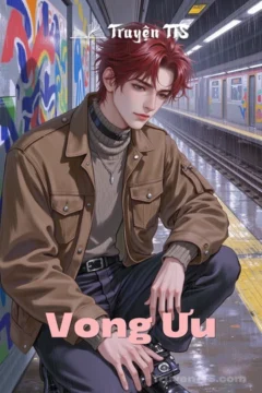 Bìa truyện Vong Ưu với hình ảnh nhân vật chính trong trang phục đỏ nổi bật.