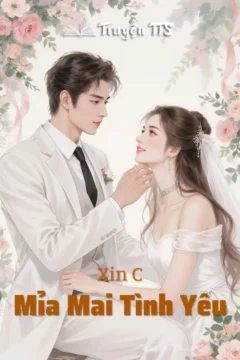 Bìa truyện Mỉa Mai Tình Yêu với hình ảnh nhân vật chính